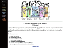 Tablet Screenshot of cafemuse.com